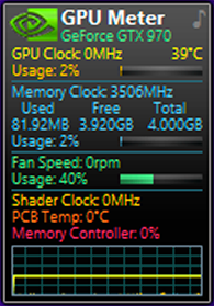 GPU Meter gadget